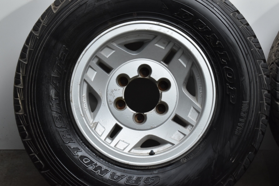 ワイドボディ】トヨタ 78 ランドクルーザープラド 純正 15in 7J -20