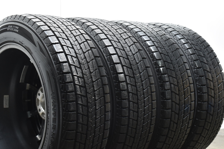 DUNLOP 225/60R18 24年製　冬タイヤ　バリ溝 DUNLOP 225/60R18 24年製 冬タイヤ バリ溝 DUNLOP 225/60R18 24年製