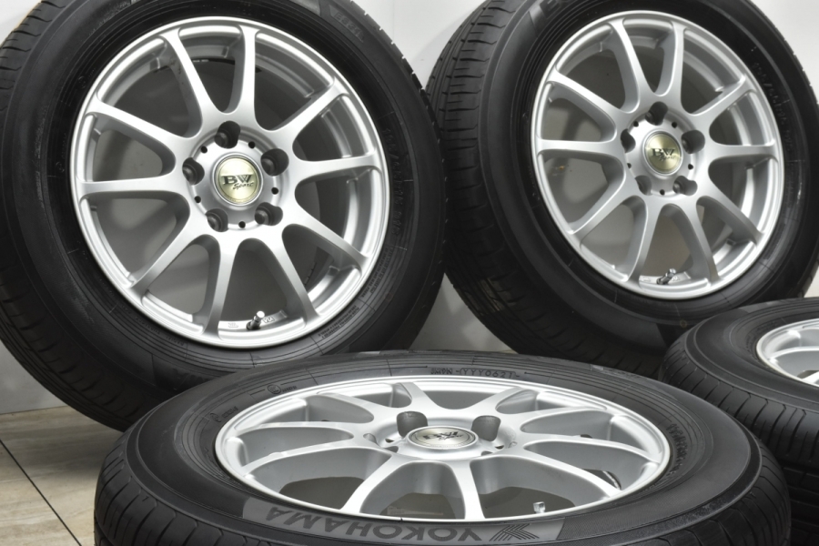 バリ溝品】BW Sport 15in 6J +45 PCD114.3 ヨコハマ エコス ES31