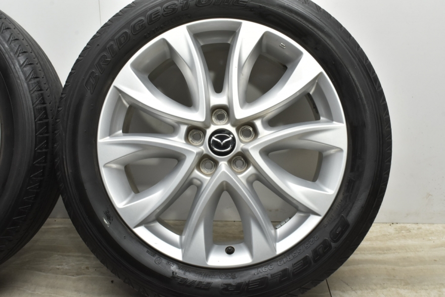 マツダ CX-5 純正 19in 7J +50 PCD114.3 ブリヂストン デューラーH/L