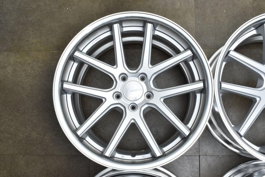 展示品 廃版モデル】WORK GNOSIS CV203 19in 9J+38 10J+38 PCD114.3 4