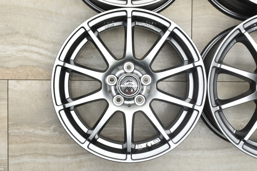 展示品】シュナイダー StaG 15in 6J +45 PCD100 4本セット プリウス