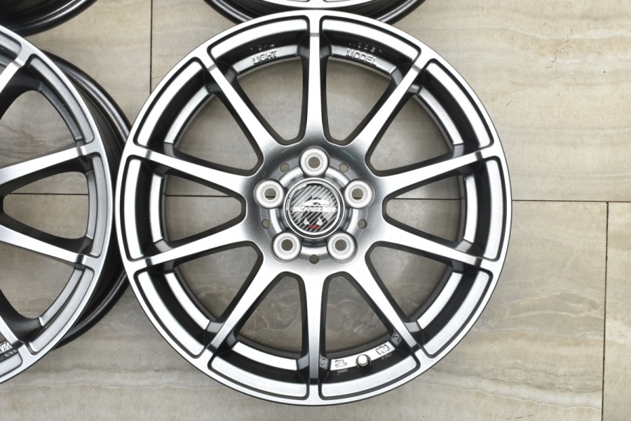 冬用/美品♪トヨタ車専用 A-TECH SCHNEIDER ガンメタPOL 新品ラベル付 REVO GZ 215/60R16 2016年製 クラウン エスティマ カムリ マークX他