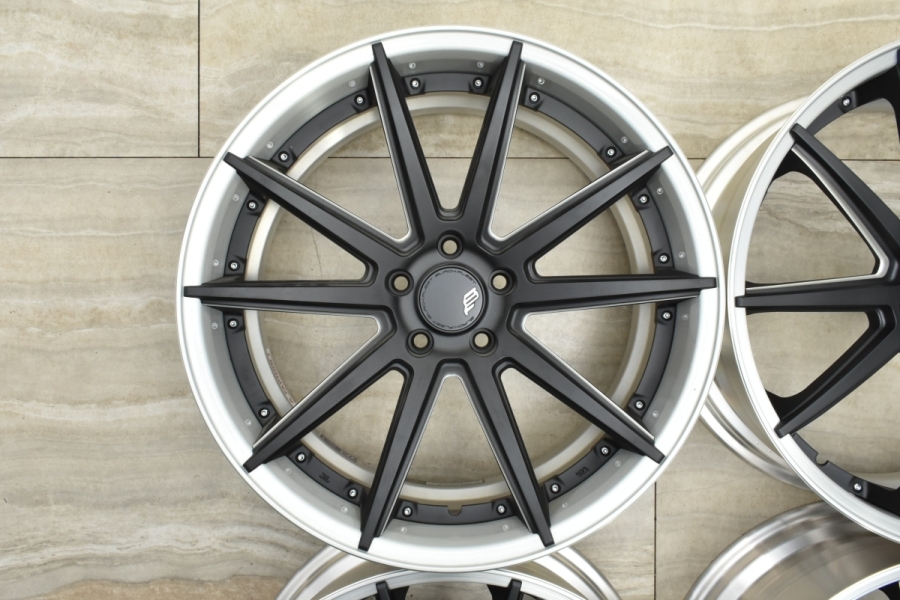 未使用】RAYS ブラックフリート V625C 20in 8.5J +30 9.5J +35