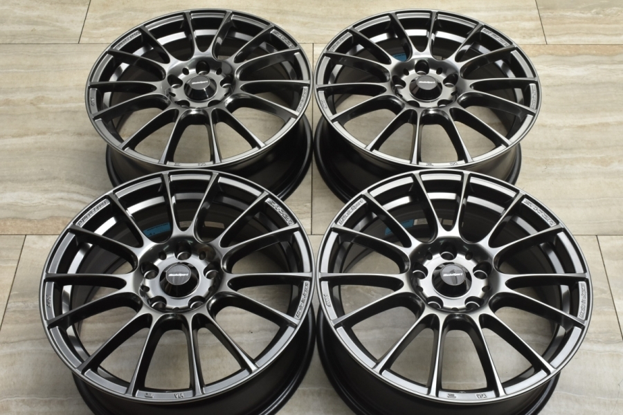 展示品】Weds Sport SA-72R 17in 7J +48 PCD114.3 4本セット