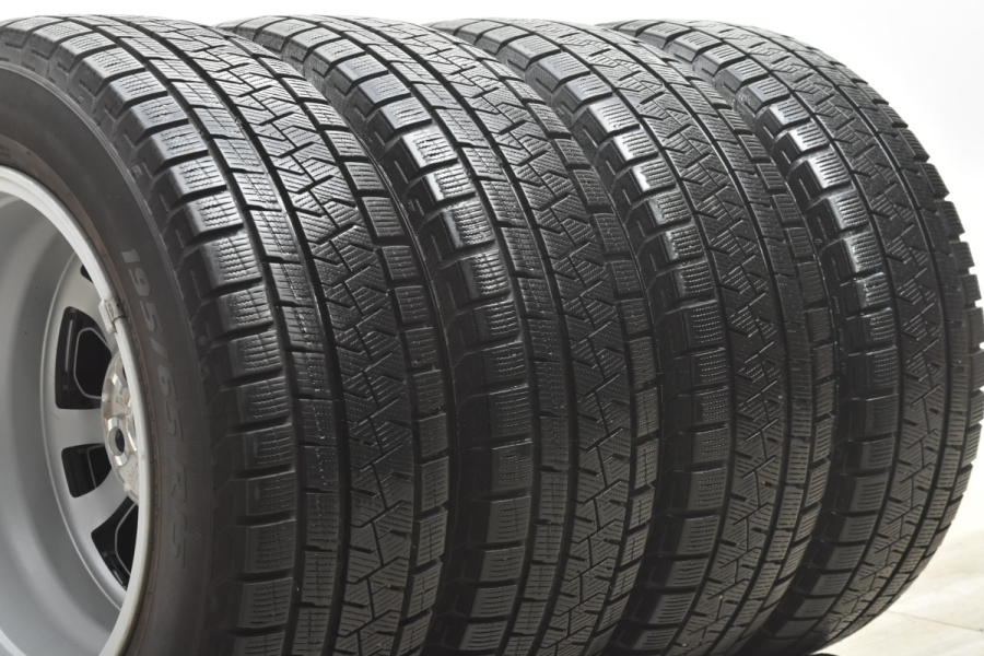 トヨタ50プリウスタイヤセット195/65R15 引き取りの場合は5万に