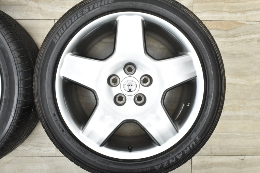 【希少品】トヨタ 30 セルシオ 後期 eR 純正 18in 7.5J +45 PCD114.3 245/45R18 ハイグロス カムリ マークX  アルファード ヴェルファイア