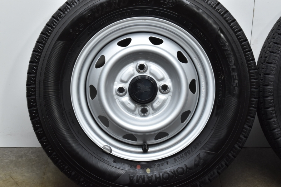 中古タイヤホイール付き　日産クリッパー純正145/80R12　2024年製　4本 中古タイヤホイール付き日産クリッパー純正145/80R122024年製4本