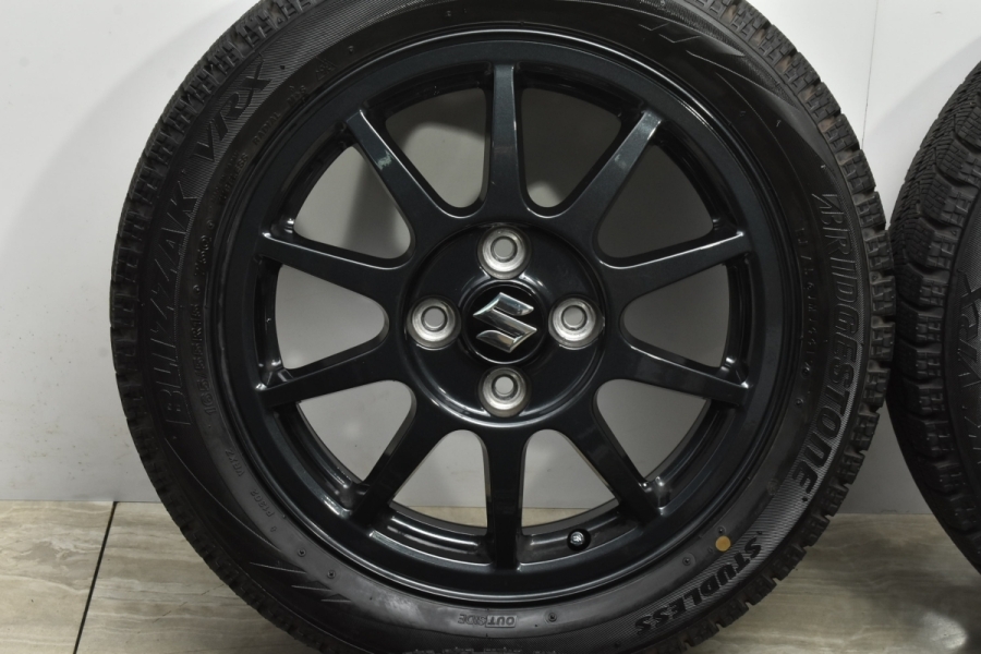 バリ溝】スズキ アルト ワークス 純正 15in 5J +45 PCD100