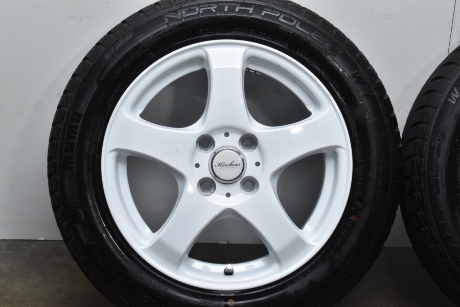 バリ溝 美品】Kircheis S5 15in 5.5J +43 PCD100 MOMO North