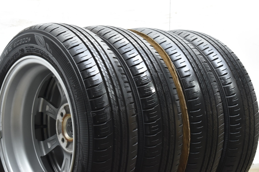 155/65R14 ダンロップ　エナセーブEC300+ 22年製バリ溝４本