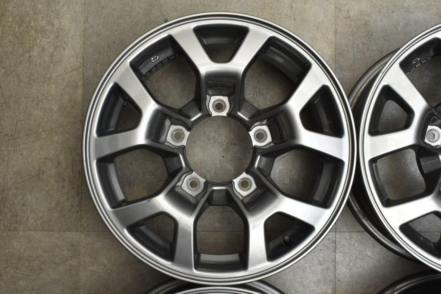 美品】スズキ JB74 ジムニーシエラ 純正 15in 5.5J +5 PCD139.7 4本