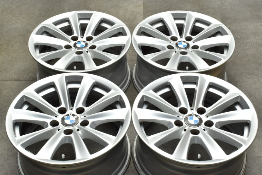 Vスポーク 236】BMW F10 F11 5シリーズ 純正 17in 8J +30 PCD120 品番 6780720 4本セット スタッドレス用  流用 F25 X3 F12 6シリーズ 中古 ホイールのみ | パーツ販売ナンバーワン