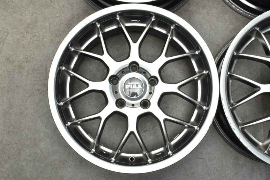 メッシュ】RACING PIAA SPORT MESH 17in 7J +48 PCD114.3 4本 シビック アコード インサイト インテグラ  オデッセイ NC ロードスター 中古 ホイールのみ | パーツ販売ナンバーワン