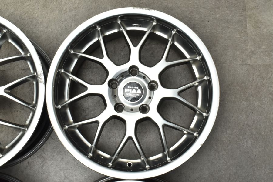 メッシュ】RACING PIAA SPORT MESH 17in 7J +48 PCD114.3 4本 シビック アコード インサイト インテグラ  オデッセイ NC ロードスター 中古 ホイールのみ | パーツ販売ナンバーワン