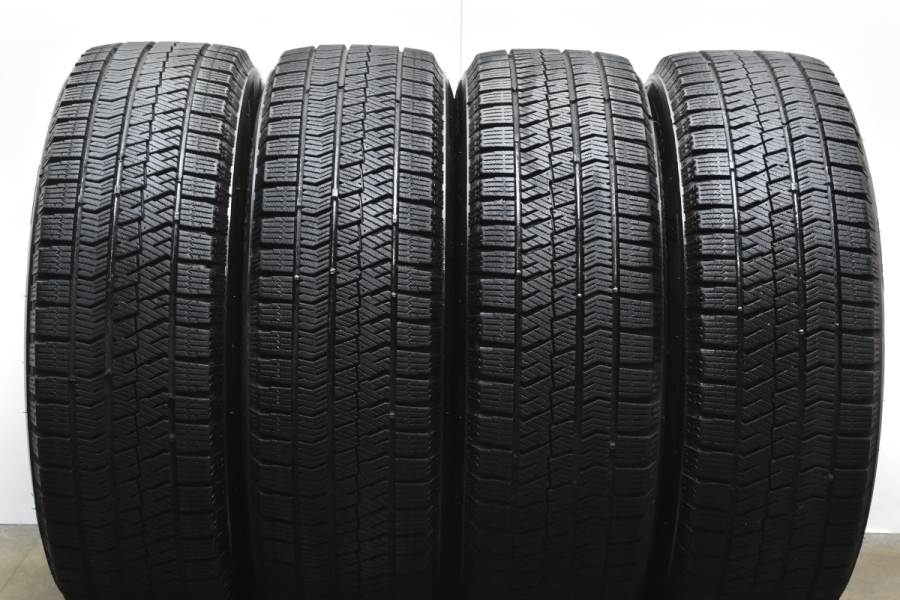 【バリ溝】トヨタ 30 プリウス 後期 純正 15in 6J +45 PCD100 ブリヂストン ブリザック VRX2 195/65R15  カローラツーリング