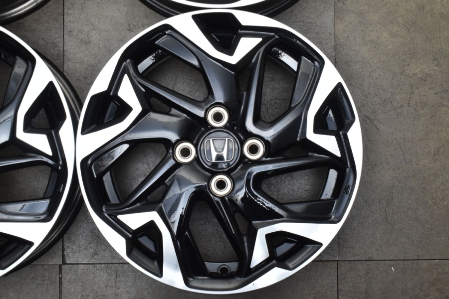 ② 納車外し ホンダ N-BOX 純正 ホイール 4本 新車外し N-box カスタムから外した純正ホイール4本セット ホンダ