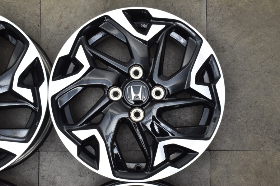 新車外し】ホンダ N-BOX カスタム 純正 15in 4.5J +45 PCD100 4本