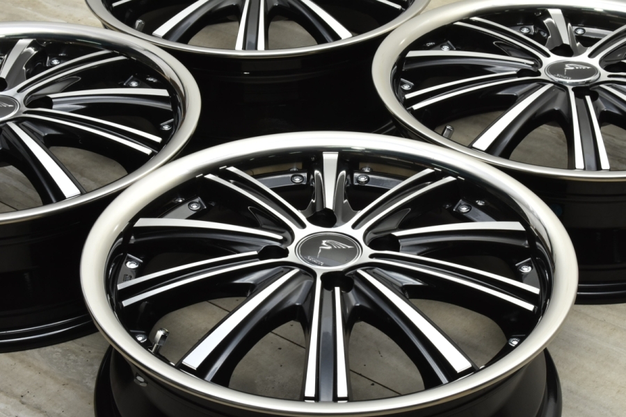 PRECIOUS 15インチ アルミホイールセット HOTSTUFF Precious プレシャス C-1 ホイール 4本 4.5J-15 PCD100 4穴 +