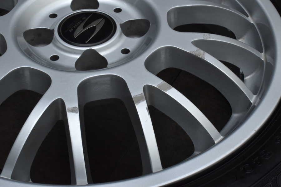 バリ溝】S-HOLD 15in 6J+45 PCD100 ダンロップ ウィンターマックス