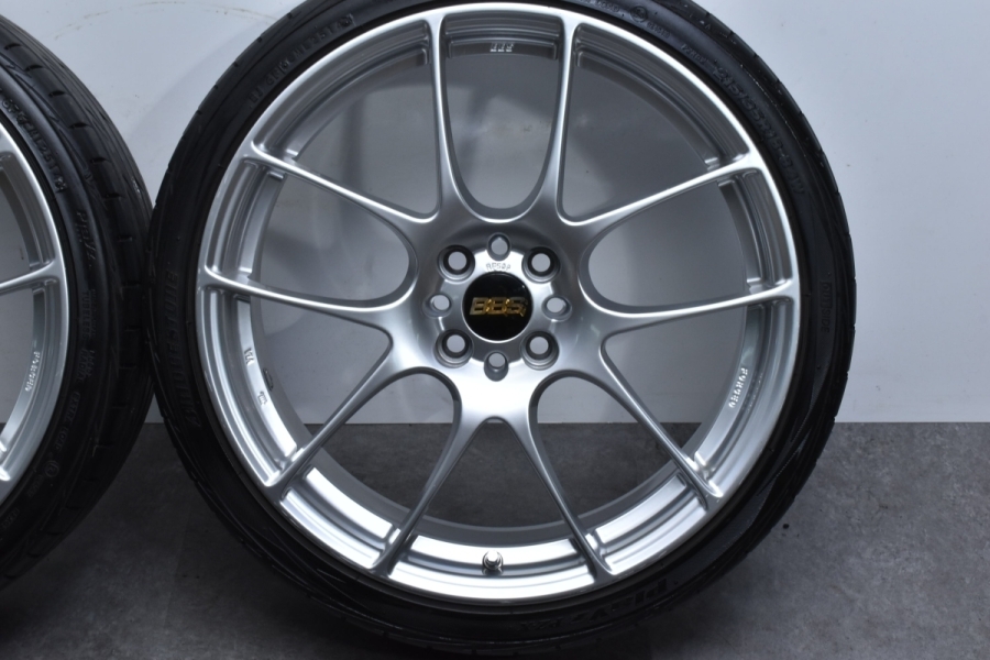 鍛造品】BBS RF 18in 7.5J +48 PCD100 ブリヂストン プレイズ PZ-X 215 ...