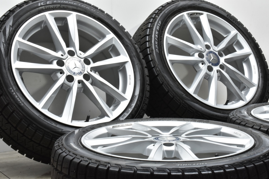 バリ溝】MAK 17in 7.5J +52 PCD112 ピレリ アイスアシンメトリコ