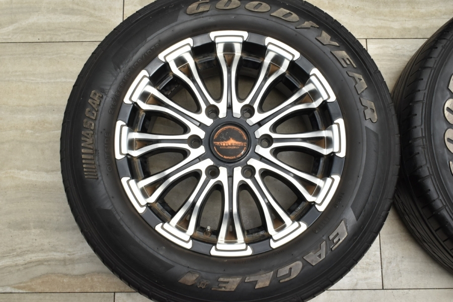ハイエース カスタムホイール】バドックス バトルシップ 16in 6J ハイエース カスタムホイール】バドックス バトルシップ 16in 6J