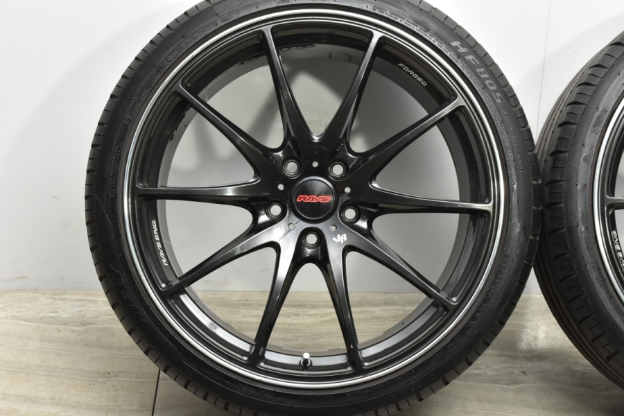 鍛造】RAYS レイズ ボルクレーシング G25 19in 8.5J +45 9.5J +50 PCD112 245/35R19 275/30R19  ベンツ W205 Cクラス C218 CLSクラス 中古 タイヤホイールセット | パーツ販売ナンバーワン