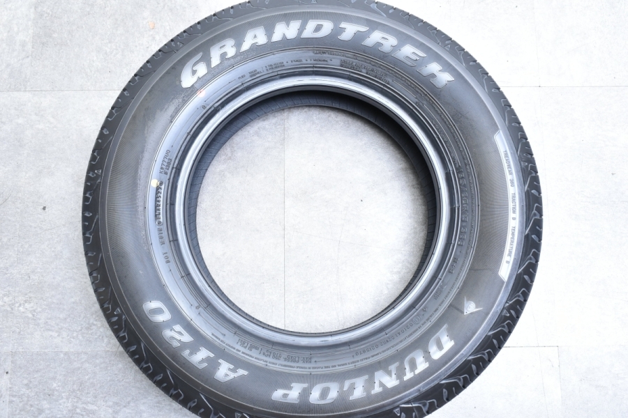 2022年製 新車外し バリ溝】ダンロップ グラントレック AT20 195/80R15