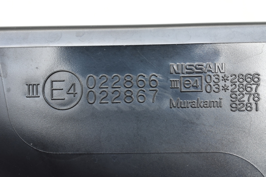 美品】ニッサン フェアレディZ Z34 純正 サイドミラー 助手席側