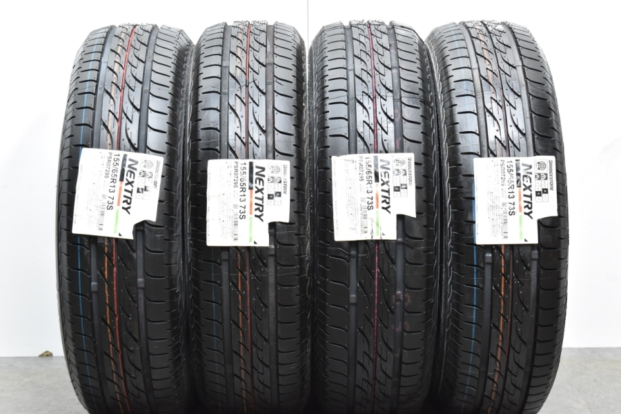 未使用サマータイヤ】ブリヂストン ネクストリー 155/65R13 4本セット アルト ワゴンR MAX エッセ ネイキッド ミラジーノ ムーヴ 中古  タイヤのみ | パーツ販売ナンバーワン