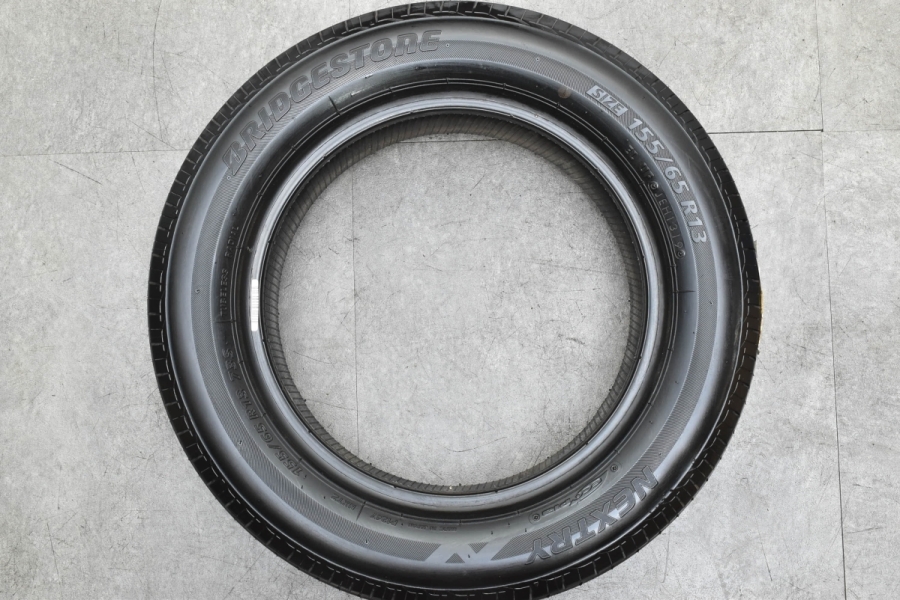 未使用 バリ溝 軽自動車用】ブリヂストン ネクストリー 155/65R13 4本
