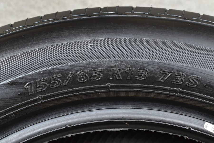 未使用 バリ溝 軽自動車用】ブリヂストン ネクストリー 155/65R13 4本 
