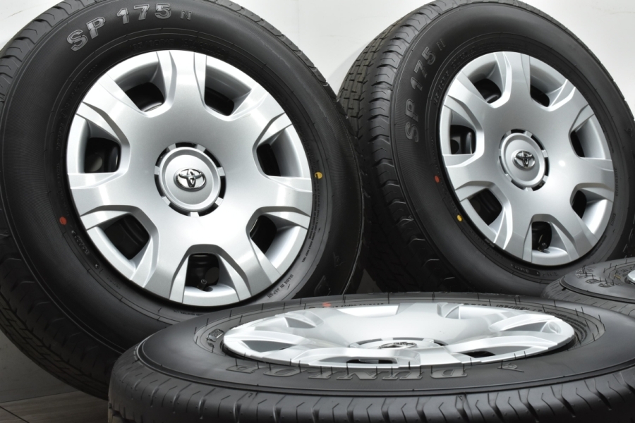 DUNLOP 195/80R15 ハイエース S-GL 純正 4本