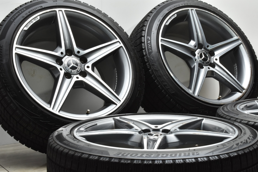 正規品】ベンツ W205 Cクラス AMGライン 純正 18in 7.5J +44 8.5J +49