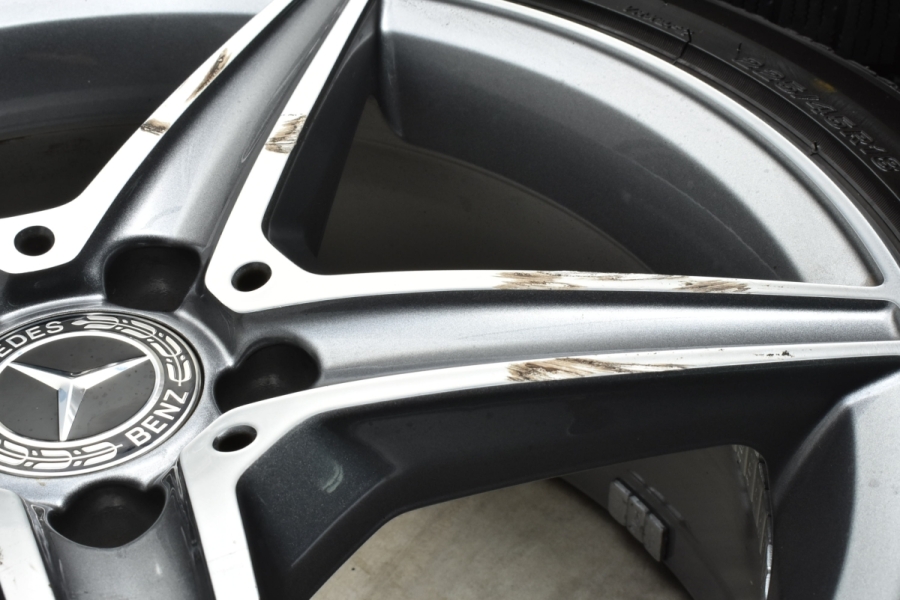 正規品】ベンツ W205 Cクラス AMGライン 純正 18in 7.5J +44 8.5J +49