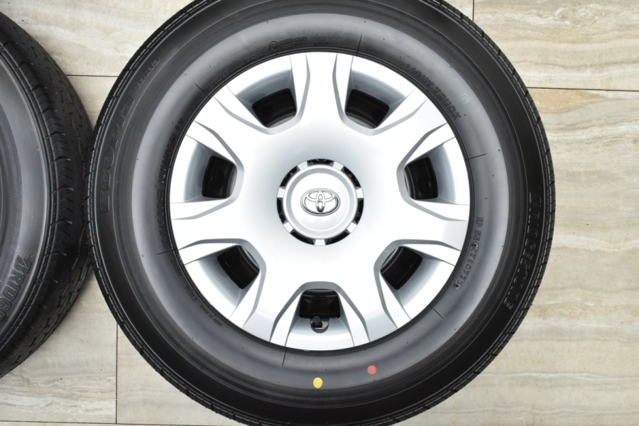 【お引き取り限定】ハイエース 純正 新車外し エコピア 195/80R15 エコピア 送料無料 200系 ハイエース 純正 新車外し