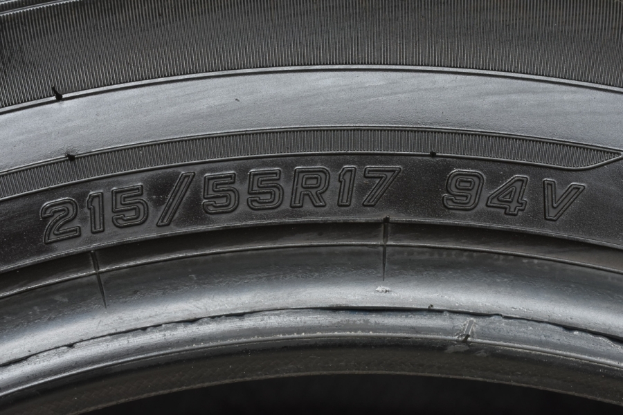 【2021年製 バリ溝】ダンロップ エナセーブ RV505 215/55R17 4本セット エスティマ オデッセイ ヴェゼル スカイライン ジューク