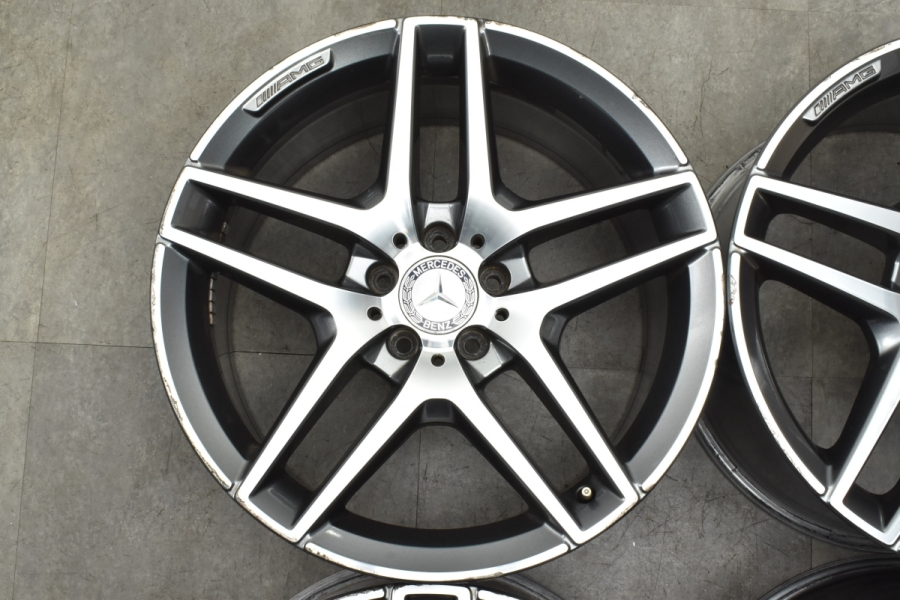 ベンツW221 Sクラス純正AMG19×8.5J/9.5J+43PCD112