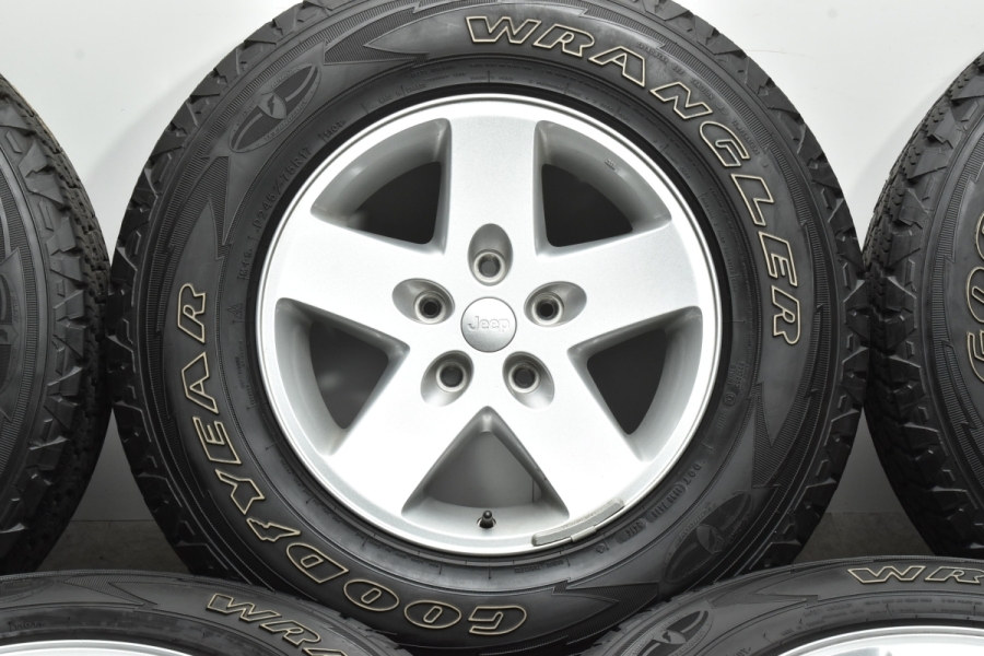 2017年式ラングラーJeep純正タイヤホイール5本SET