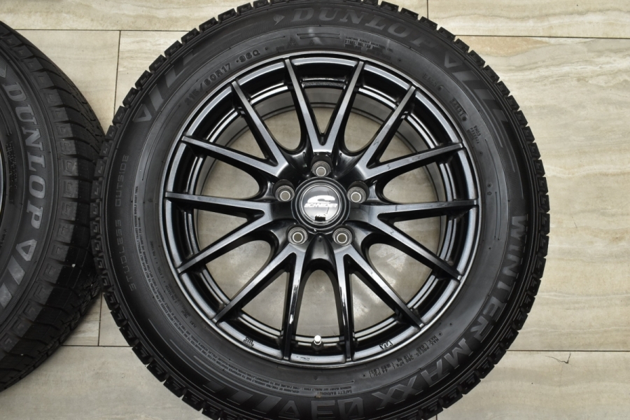 シュナイダー 17in7J+48 PCD114.3ダンロップ ウィンターマックス