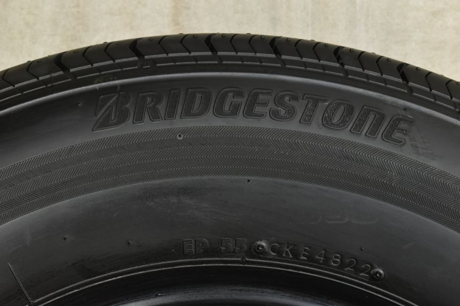 【2022年製 新車外し】ブリヂストン エコピア RD613 195/80R15 LT 4本 200系 ハイエース レジアスエース キャラバン  ボンゴブローニイバン