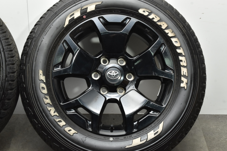 美品】トヨタ ハイラックス ブラックラリーED 純正 18in 7.5J +