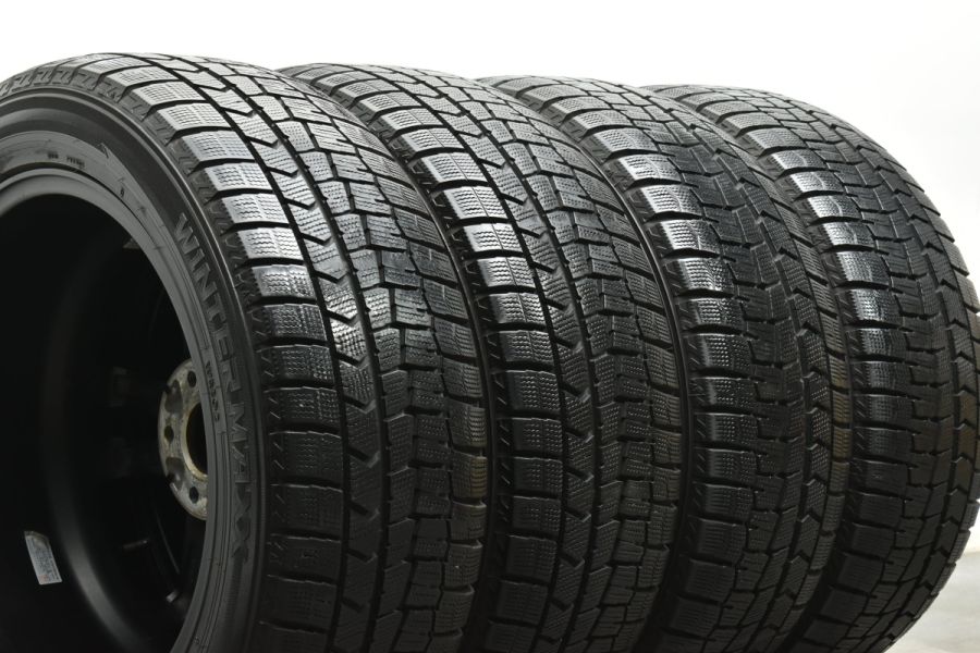 バリ溝】ユーロテック 17in 7J +50 PCD108 ダンロップ ウィンター