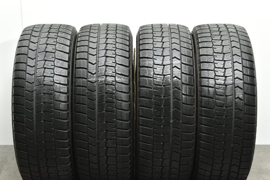 バリ溝】ユーロテック 17in 7J +50 PCD108 ダンロップ ウィンター