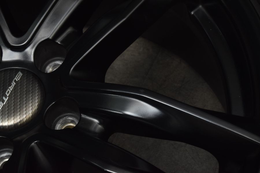 バリ溝】ユーロテック 17in 7J +50 PCD108 ダンロップ ウィンター