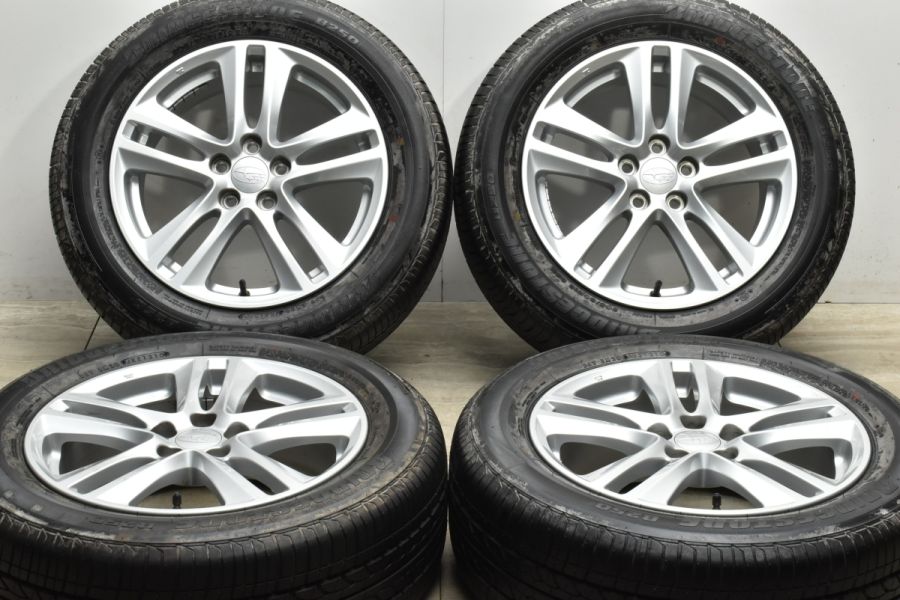 美品】スバル BM/BR レガシィ 純正 16in 6.5J +48 PCD100 ブリヂストン B250 205/60R16 エクシーガ SG SF  フォレスター 流用 中古 タイヤホイールセット | パーツ販売ナンバーワン