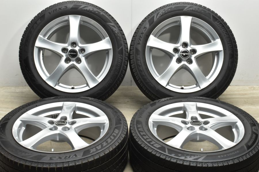 バリ溝 VRX3付 美品】ベンツ W177 Aクラス 純正サイズ BORBET 17in 7J+