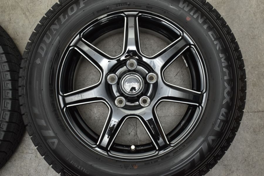 ホンダ 15インチ ホイールセット ダンロップタイヤ DUNLOP 4本セット ホンダ シャトル フィットハイブリッド純正