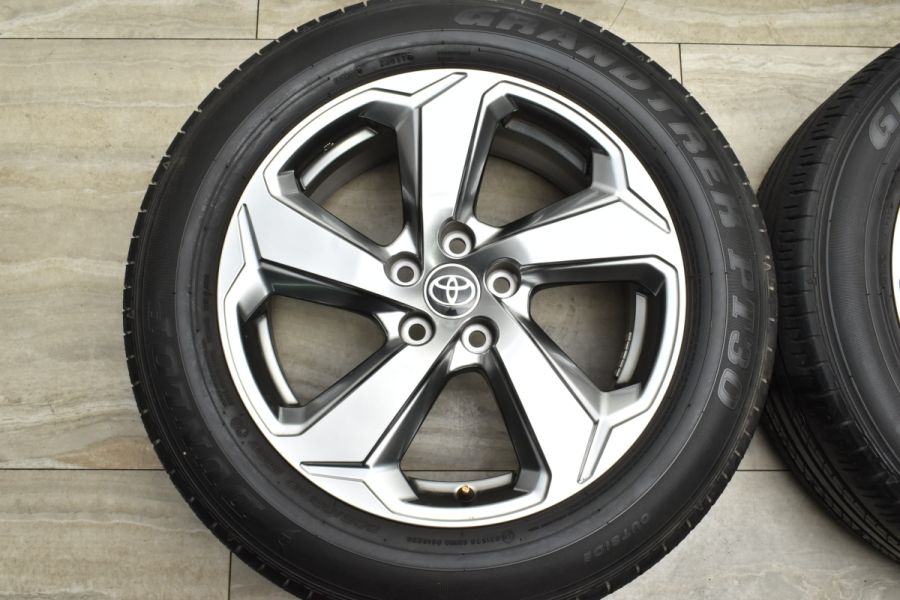 美品】トヨタ RAV4 G 純正 18in 7J +35 ダンロップ グラントレック 